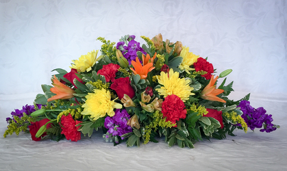 Summer Sweetheart Table Arrangement Davenport Florist - Same Day Flower Delivery - Flower Power 